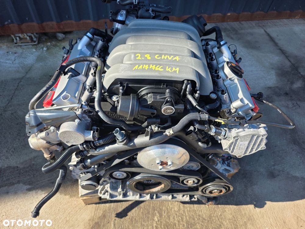 SILNIK KOMPLETNY AUDI A6 C7 A7 4G 2.8 FSI CHV CHVA 117766 KM ORYGINAŁ ! - 4