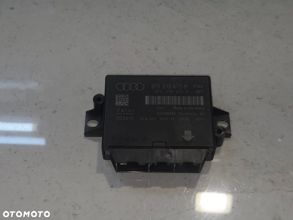 AUDI A3 8P MODUŁ STEROWNIK CZUJNIKÓW PARKOWANIA PDC 8P0919475M - 1