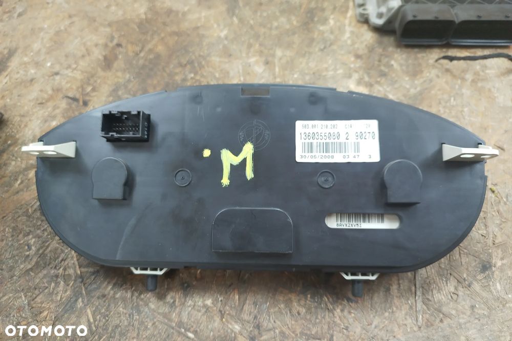 Zestaw startowy, komplet do odpalenia auta, komputer BOSCH 0281014209 / 51824236 sterownik silnika 2,3jtd Euro4 120KM do Fiat Ducato III 06-2014r, w komplecie: sterownik silnika , stacyjka, kluczyk, moduł komfortu, immobilizer, licznik - 15