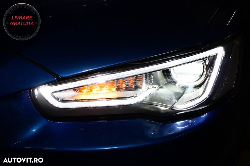 Faruri LED DRL Mitsubishi Lancer (2007-2017) Dual Projector Semnal Secvential Dina- livrare gratuita - 11
