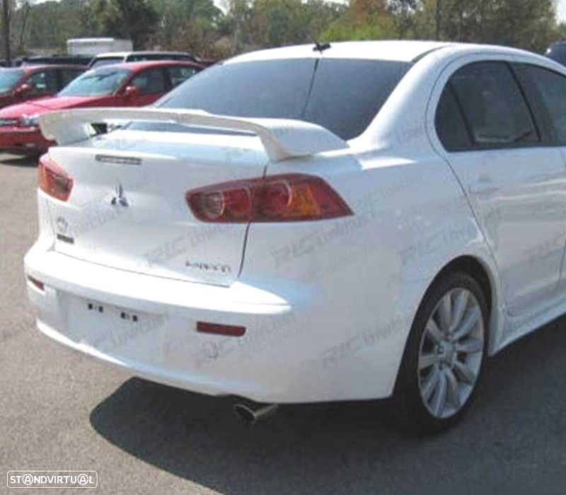 AILERON SPOILER TRASEIRO PARA MITSUBISHI LANCER EVO X 08- - 2