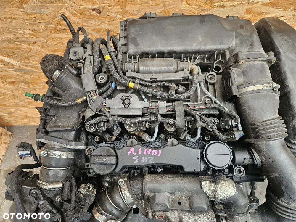 Silnik 1.6 HDI 9HZ Citroen C4 Picasso 10JB66 - 2