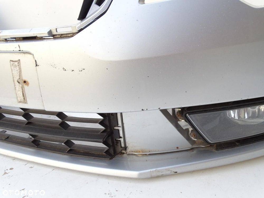 ZDERZAK PRZÓD PRZEDNI + HALOGENY LA7W SKODA SUPERB II LIFT 12-15r - 8