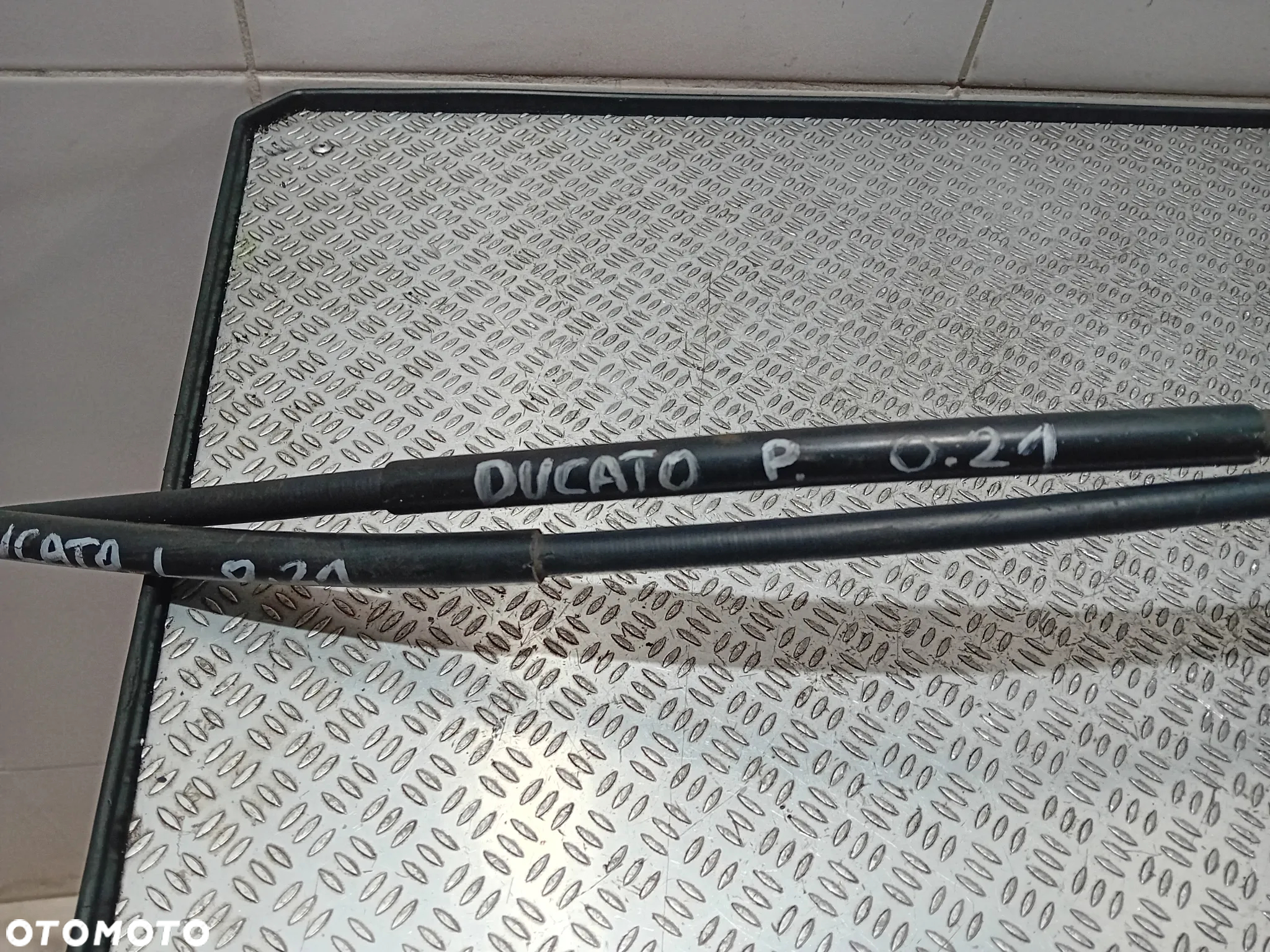 linki hamulca ręcznego Fiat Ducato III 2021 oryginał 13592433080 - 3