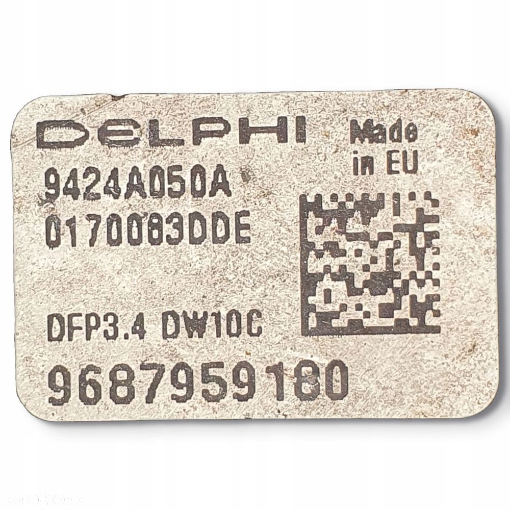 POMPA WTRYSKOWA Citroen C5 III 2.0 HDI 9687959180 - 2