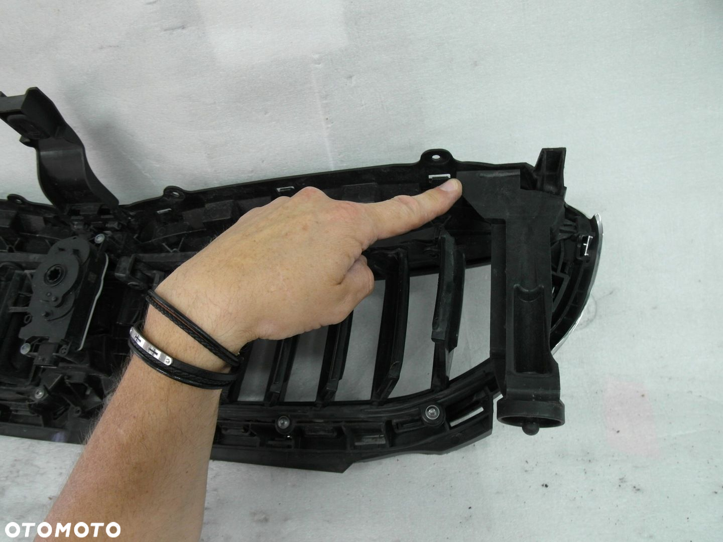 BMW 3 G20 G21 M Pakiet grill nerki żaluzja 5A22C60 - 6