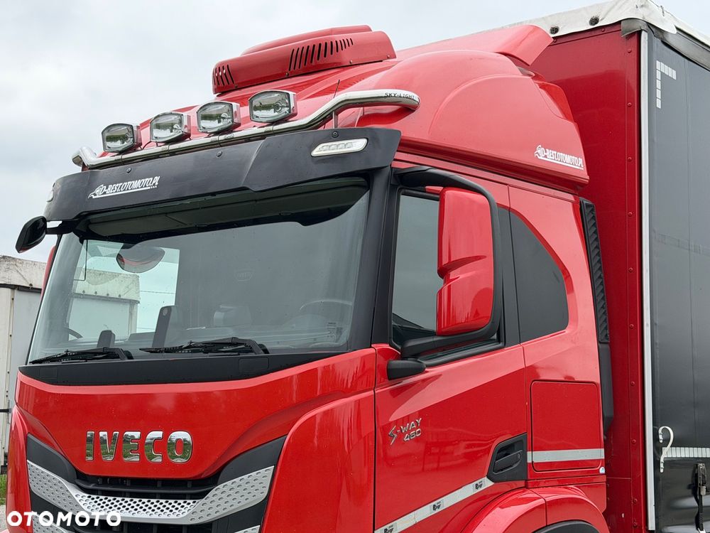 Iveco S-WAY 460 / FIRANKA / WINDA / 24 EUROPALETY / 6x2 / 3 OŚ PODNOSZONA I SKRĘTNA / SYPIALKA / AUTOMAT / 2021 ROK / SPROWADZONY - 11