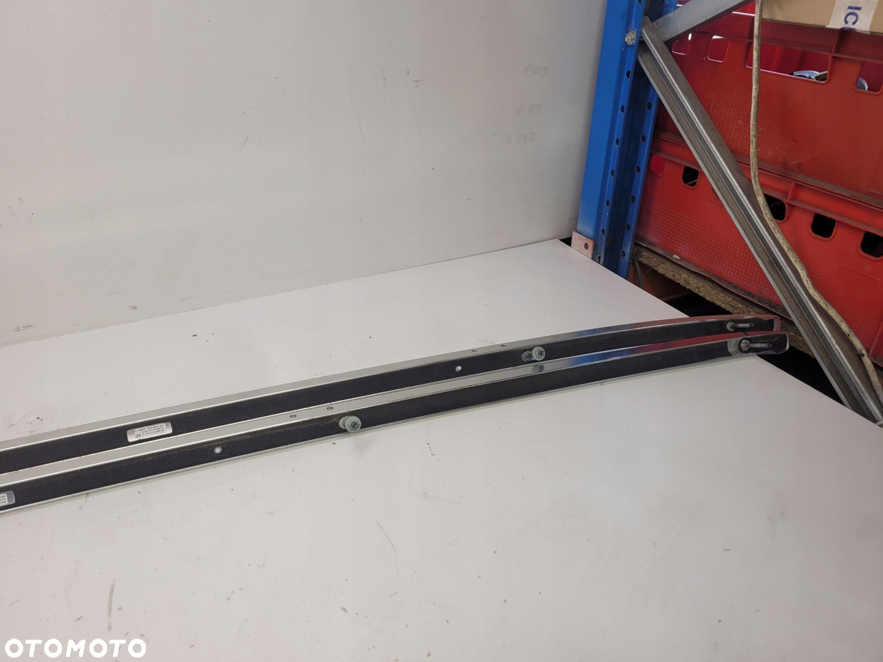 RELING DACHOWY CHROM KOMPLET AUDI A6 C6 4F9860022E - 5