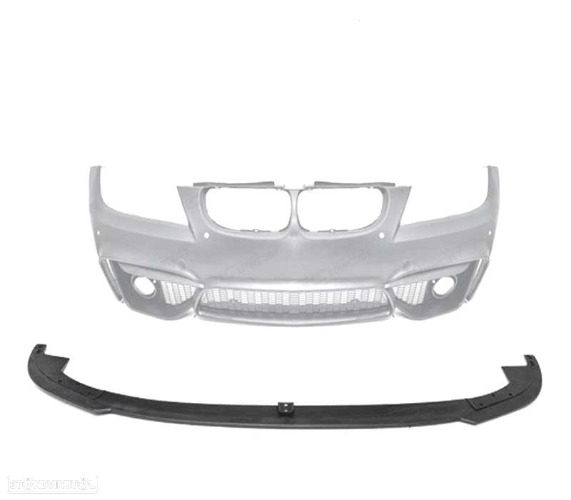 LIP FRONTAL SPOILER PARA-CHOQUES FRONTAL BMW E60 E61 LOOK M4 - 2