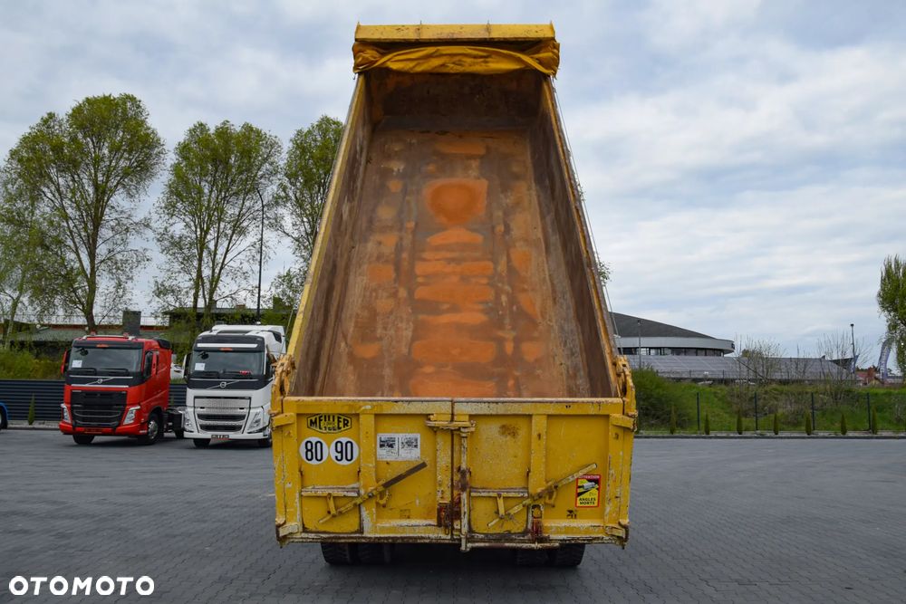 Scania P410 / 8x4 / EURO 6 / WYWROTKA / HYDROBURTA / AUTOMAT / KAMERA COFANIA / NAWIGACJA / HAK / NISKI PRZEBIEG / SERWISOWANY / SPROWADZONY - 24