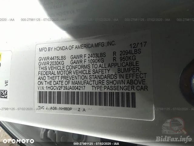 Honda Accord - 9