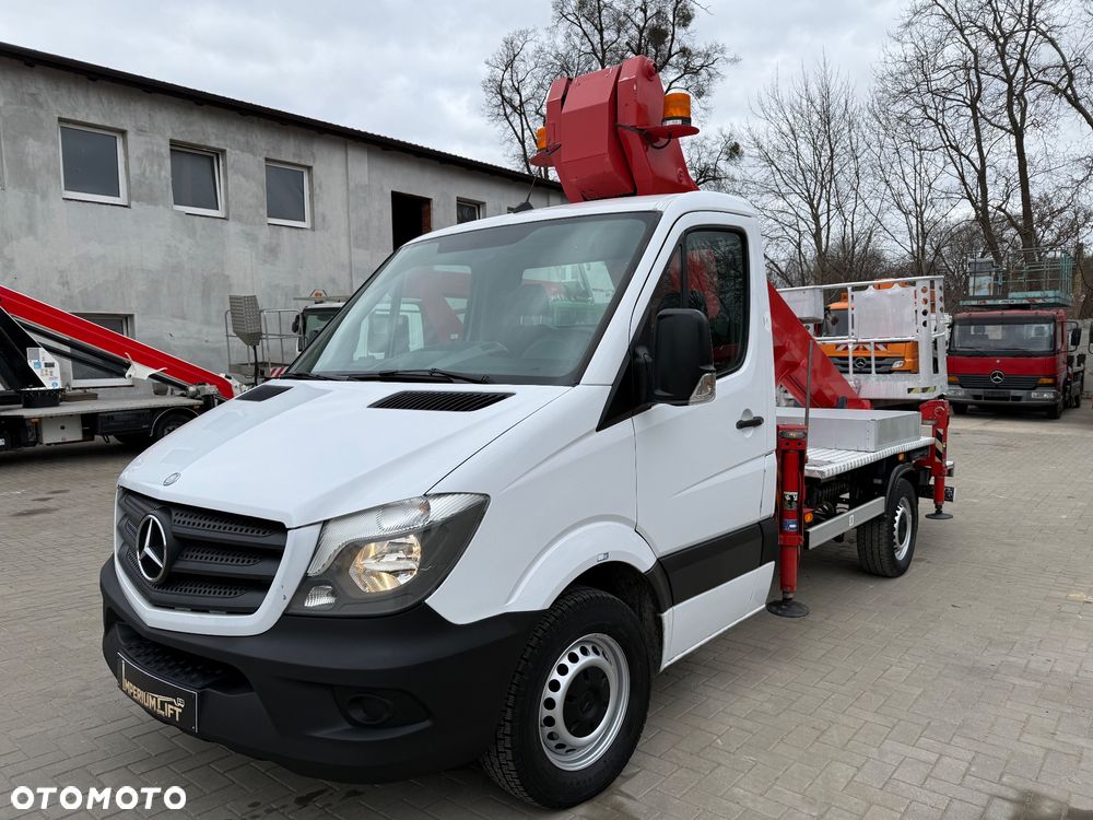 Mercedes-Benz Podnośnik Koszowy Zwyżka Ruthmann TB220 22 metry 14 w Bok Udt jak Wumag Multitel Gsr - 2