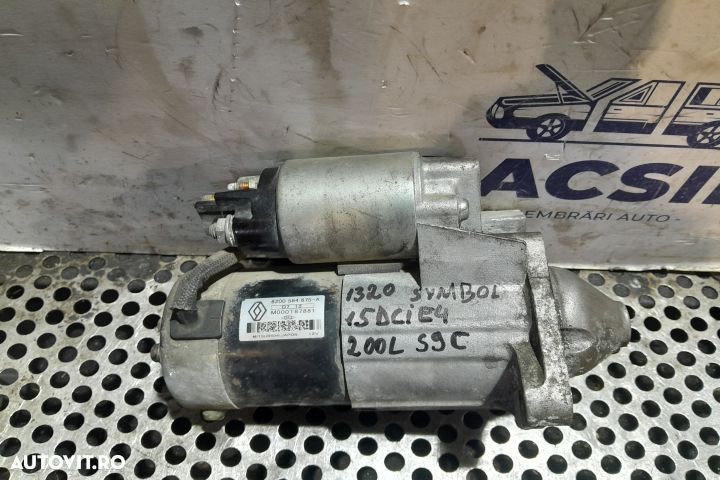 Electromotor 8200584675-A 8200584675-A Renault Symbol 1 [2th facelift - 1