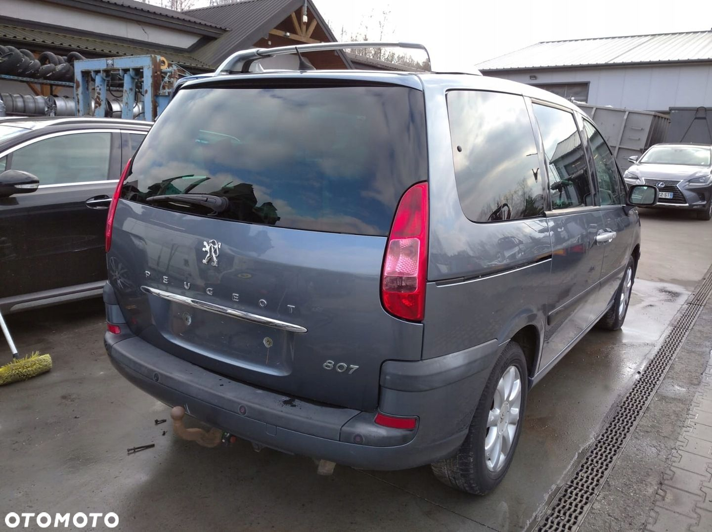 PEUGEOT 807 02- CITROEN C8 LANCIA SZYBA DRZWI LEWA PRZÓD PRZEDNIA 2006R - 5