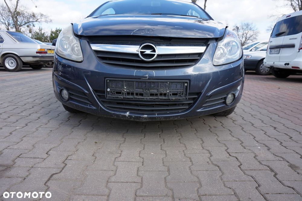 MASKA ZDERZAK BŁOTNIKI LAMPY CORSA D IV Z168  OPEL 2006-2011 SZARY PRZÓD KOMPLETNY - 5