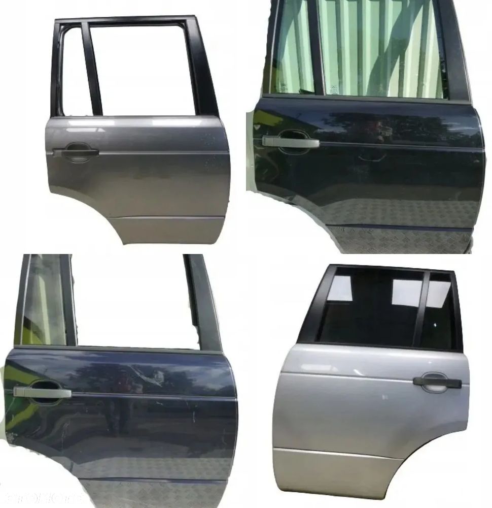 RANGE ROVER VOGUE L322 DRZWI TYŁ TYLNE LEWE PRAWE ORYGINAŁ - 1