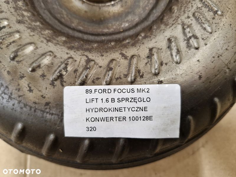 ford focus 2 ii mk2 lift 1.6 b sprzęgło hydrokinetyczne konwerter 100128e - 5