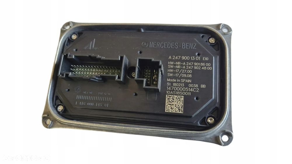 Przetwornica Moduł Lampy LED Mercedes W118 W177 W247 OE A2479001301 NOWA !! - 2