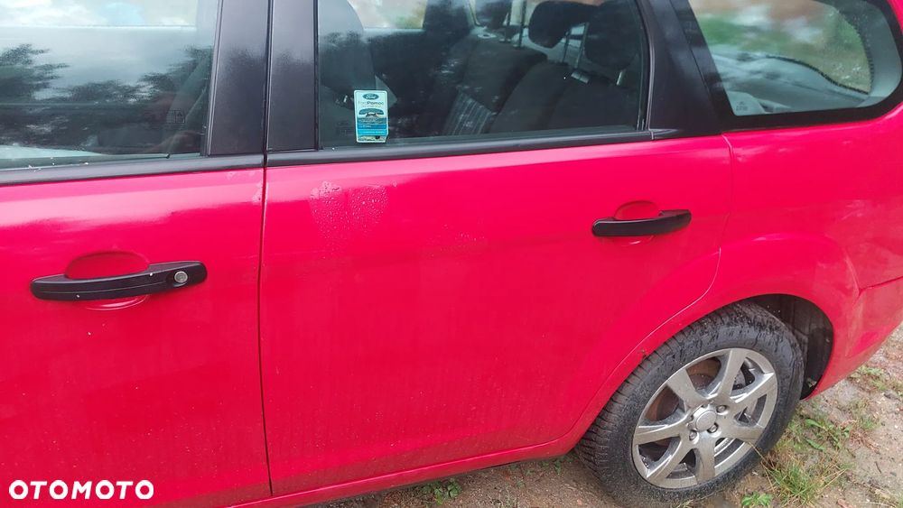 DRZWI LEWE LEWY TYL TYLNE FORD FOCUS MK2 LIFT KOLOR C0 KOMPLETNY SLASK - 1