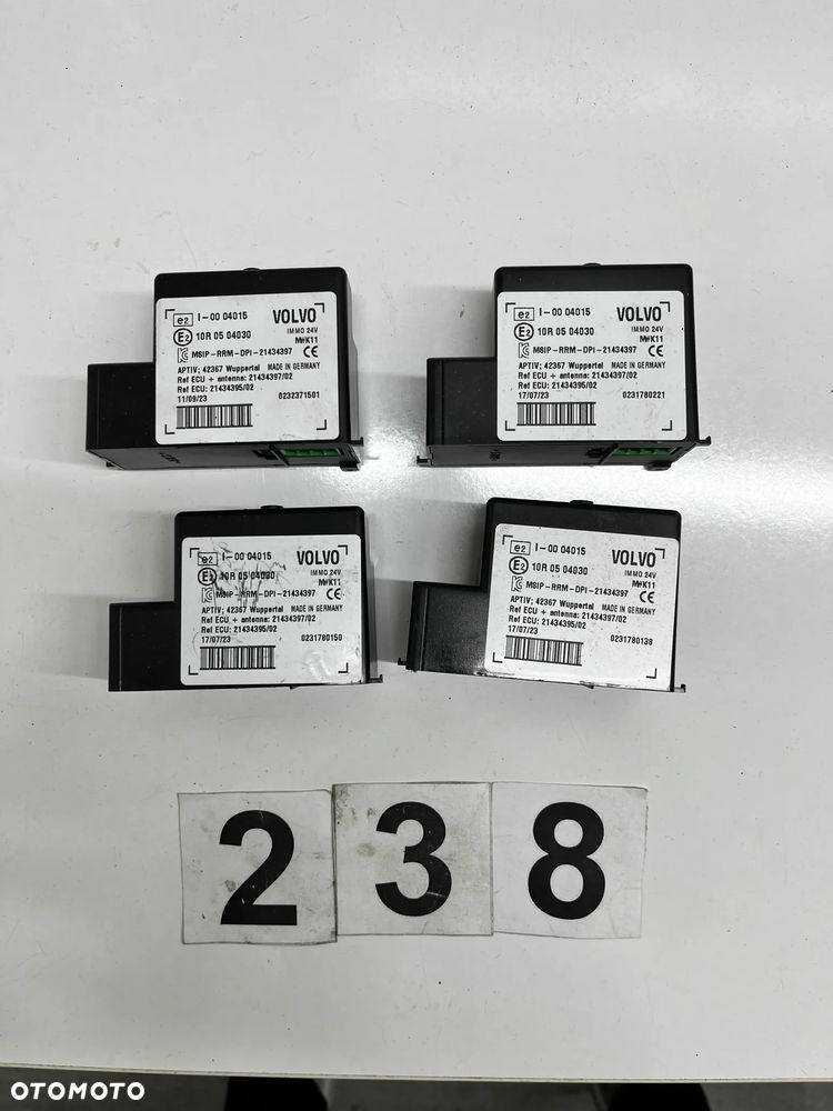Sterownik, moduł Immobilizera Volvo 24V 0231780138  21434397  21434395 - 3