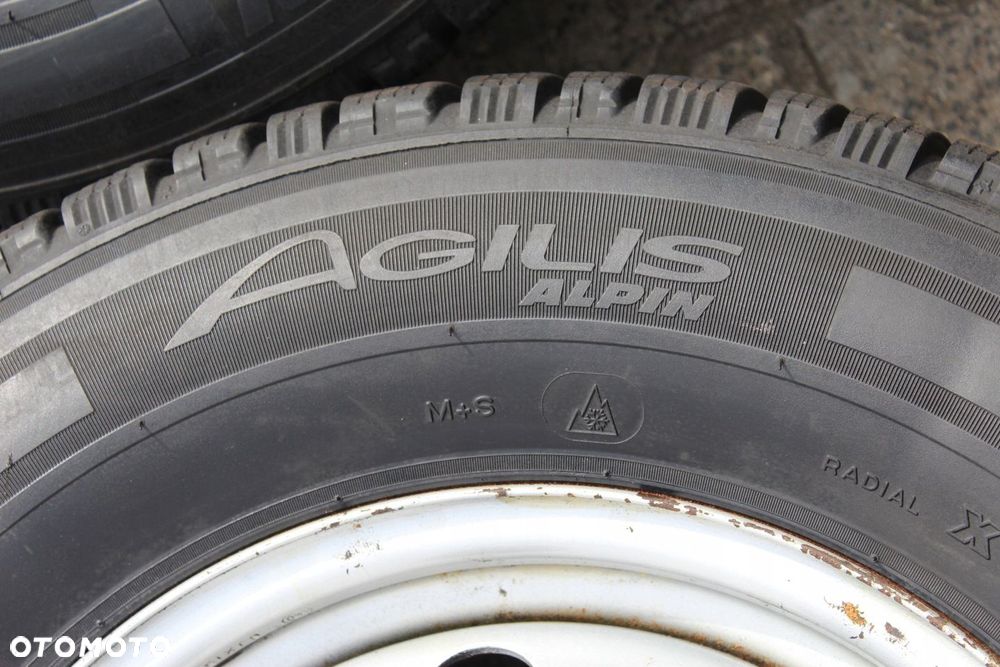 4x 225/70R15C MICHELIN AGILIS ALPIN 112/110R 16r 9mm - 6