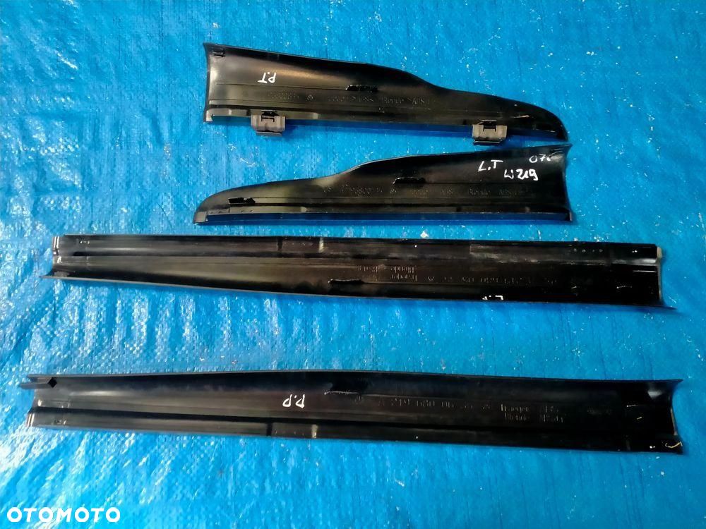 Mercedes W219 CLS Osłona Listwa Progu Przód Tył A2196800635 A2196800535 - 12