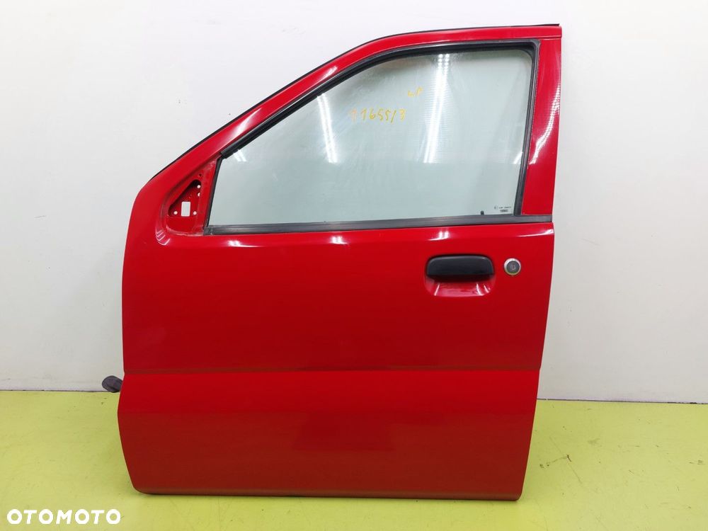Drzwi przednie lewe przód SUZUKI IGNIS I 00-06 5 DRZWI ZR8 Czerwony - 1