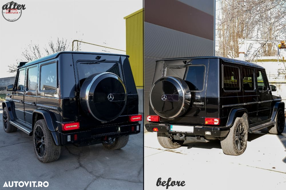 Bara Spate cu Prelungire Aripi Extensii Aripi Mercedes G-Class W463 (1989-2013) G6- livrare gratuita - 14