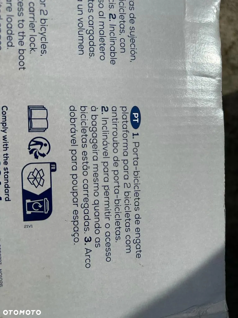 Bagażnik na 2 rowery na hak Norauto do dużych rowerów - 5