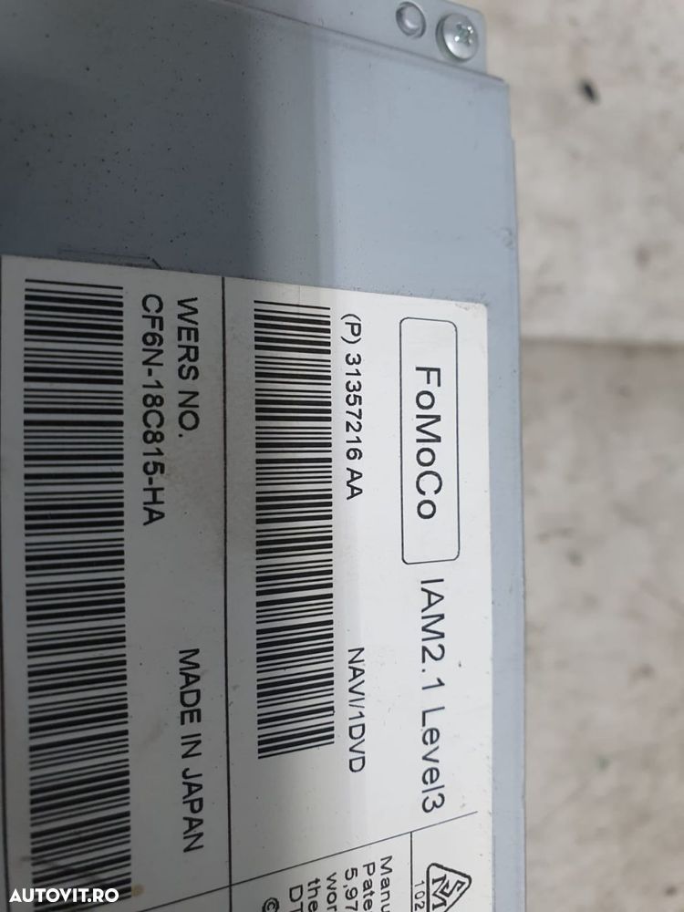 Unitate radio 31357216aa Volvo V40 2 [2012 - 2016] 1.6 d D4162T - 4