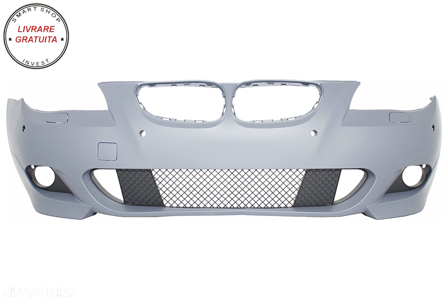 Kit Exterior BMW Seria 5 E60 (2003-2007) M-Technik Design cu PDC 24mm- livrare gratuita - 2