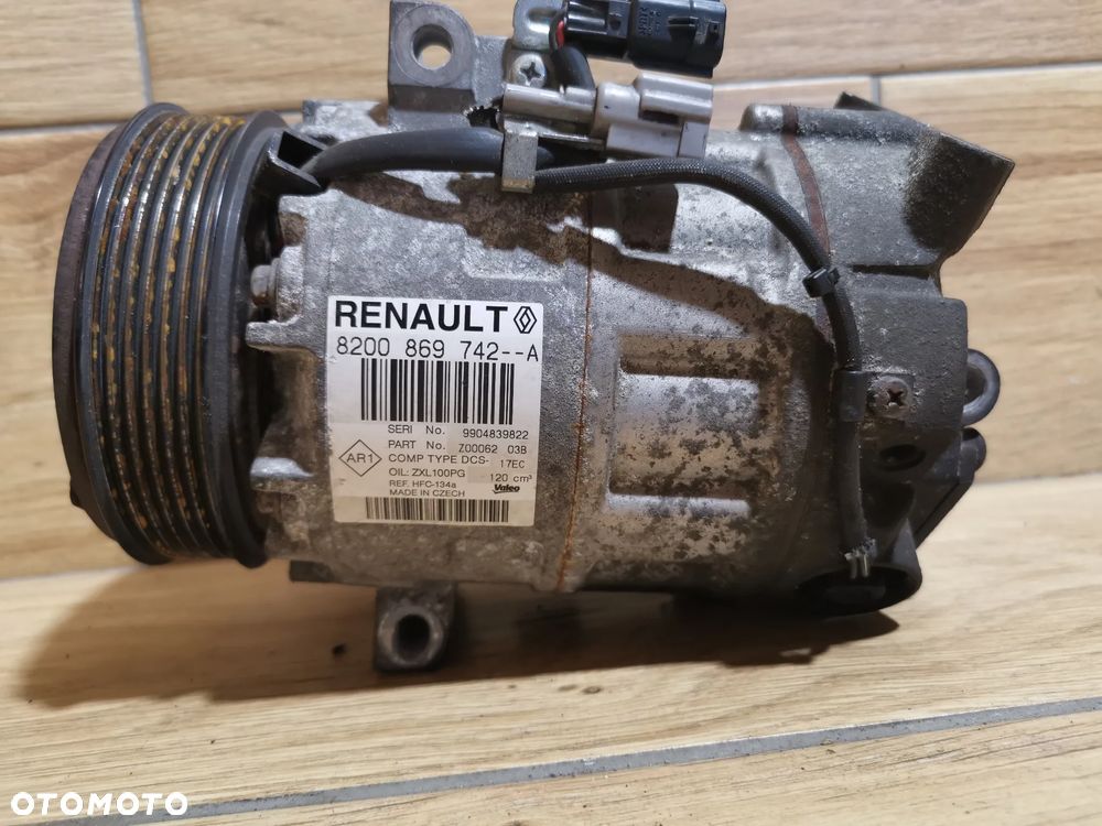 Renault Scenic III 2.0 16V Kompresor Klimatyzacji 8200869742A - 4