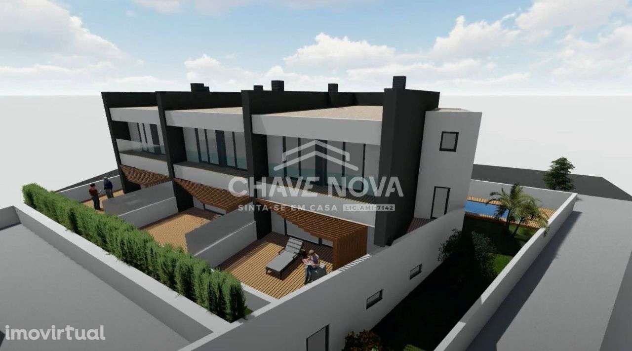 Moradia em Banda V3+1 Nova na Madalena - Grande imagem: 2/9