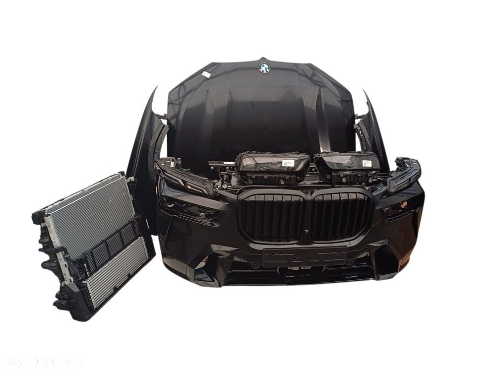 KOMPLETNY ZESTAW PRZEDNIEJ CZĘŚCI BMW X7 G07 M-PAKIET BLACK SAPPHIRE METALLIC 475 - 4