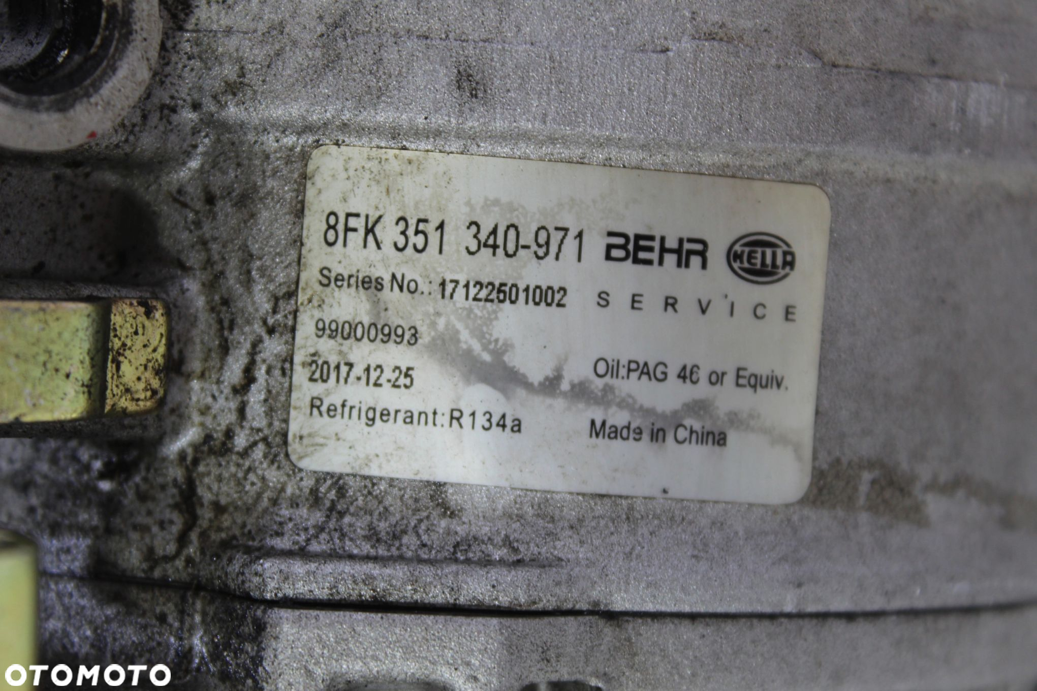 KOMPRESOR KLIMATYZACJI BMW E60 E63 4.4B N62B44 - 7