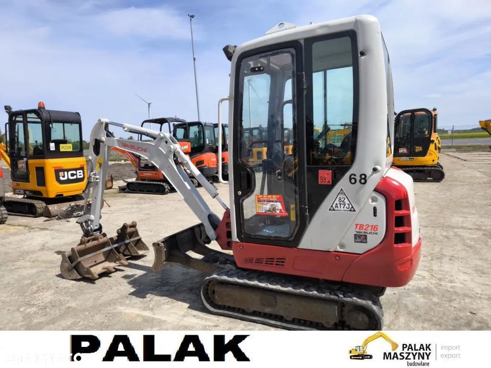 Takeuchi Mini koparka TAKEUCHI TB 216 ,2019 rok - 2