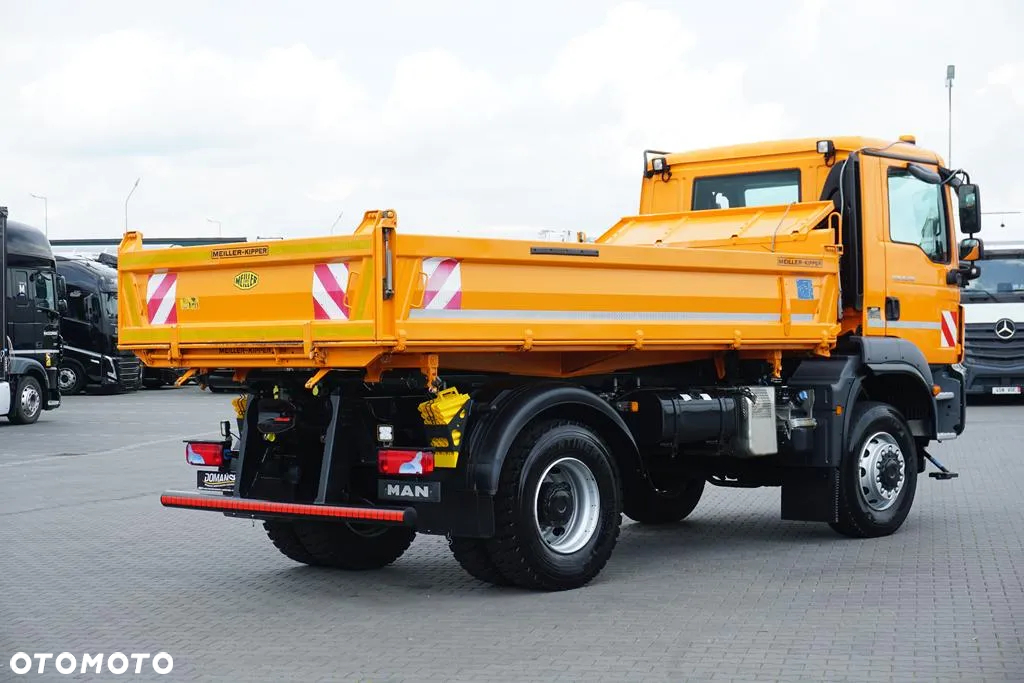 MAN TGM / 18.250 / E 6 / 4 X 4 / WYWROTKA 3 STRONNA / ŁAD. 10 060 KG / JAK NOWY - 39