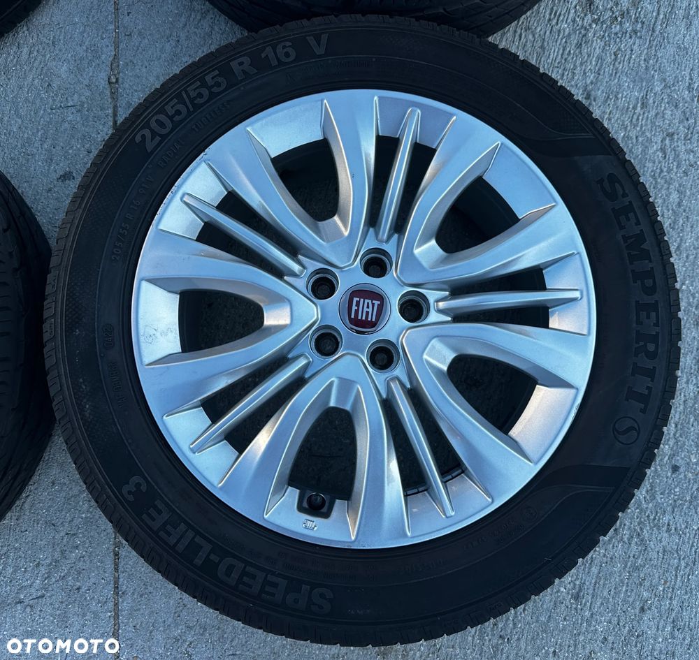 Koła Aluminiowe AluFelgi Lato Fiat Tipo II Doblo 5x98 16" ET39 - 5