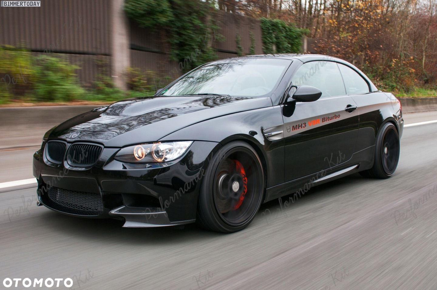 Bmw 3 E92 E93 M3 Splittery Dokładki 2 szt/ Podkład - 9