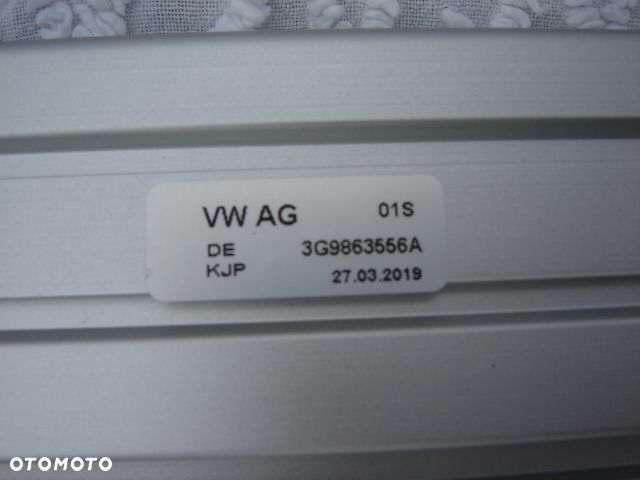 VW PASSAT B8 PROWADNICA BAGAŻNIKA 3G9863555 A NOWA - 2