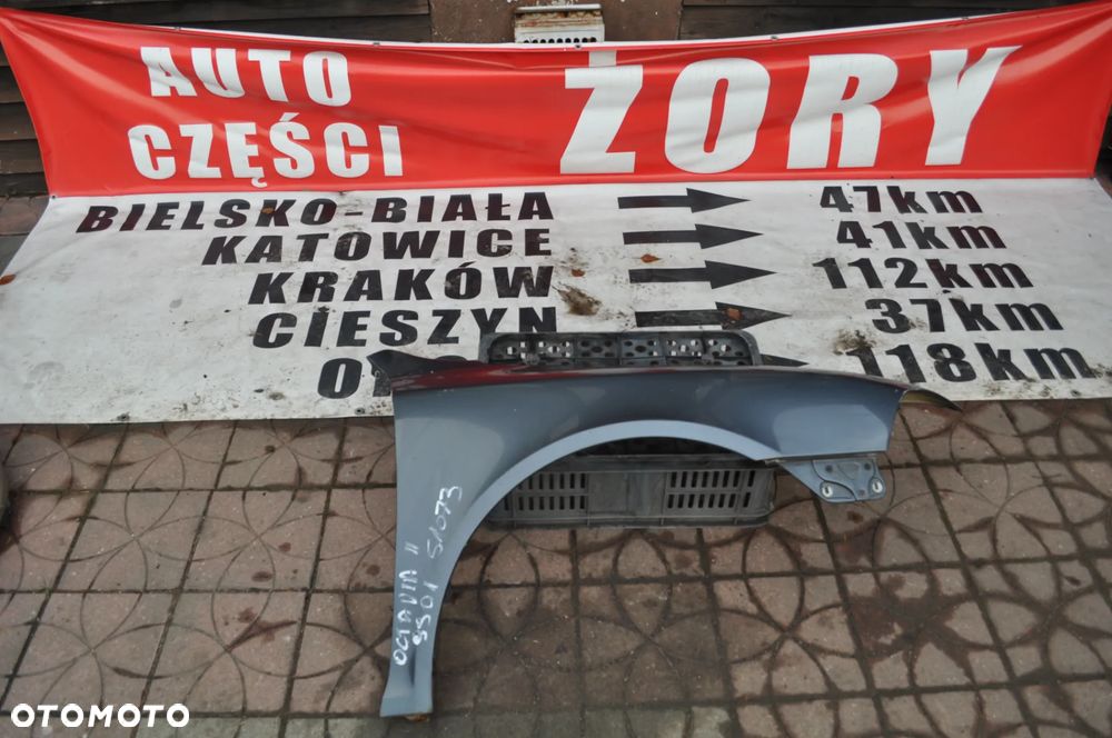 skoda octavia II błotnik  kolor 9901 nr 51073 WYSYŁKA - 1