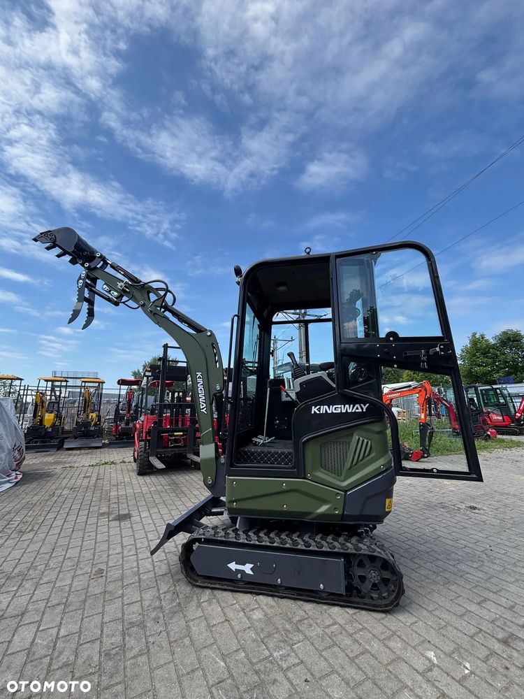 Kingway Koparka 1600kg S16K + Kciuk Hydrauliczny - 5