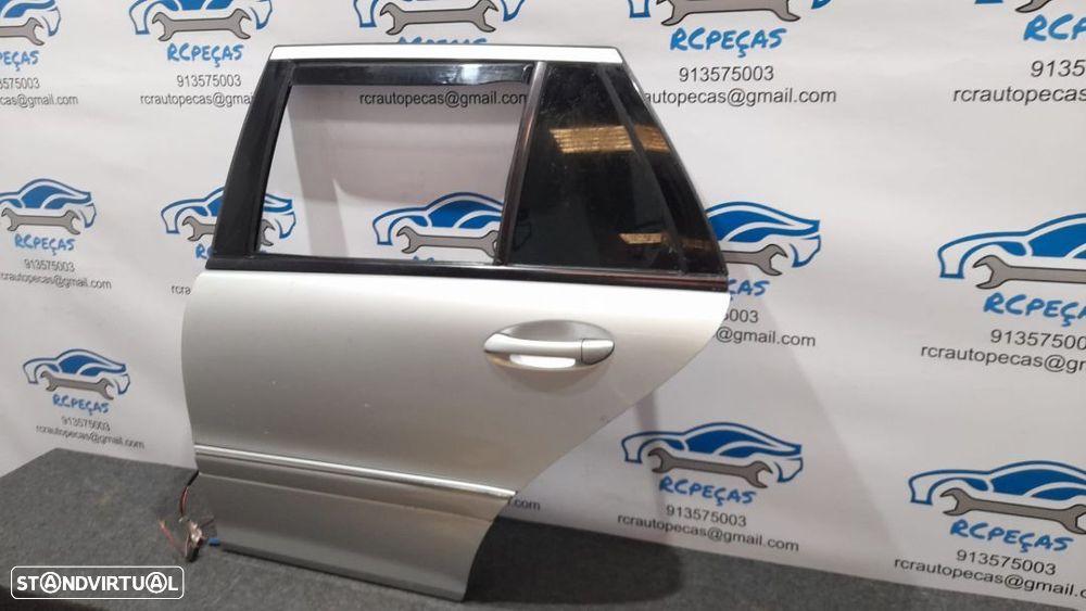 PORTA TRASEIRA TRÁS ESQUERDA MERCEDES BENZ CLASS C W203 AMG STATION WAGON FECHO ELEVADOR MOTOR PUXADOR VIDRO - 5