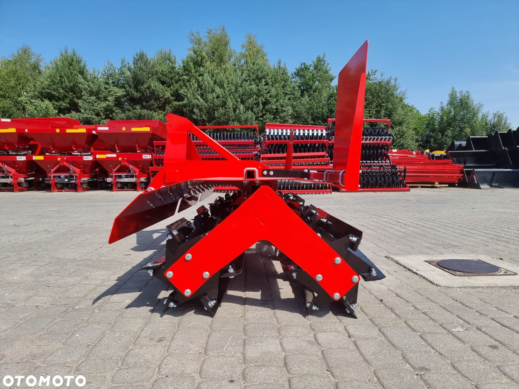 Wał Nożowy Tnący do Poplonów Kukurydzy WN Tandem - 6
