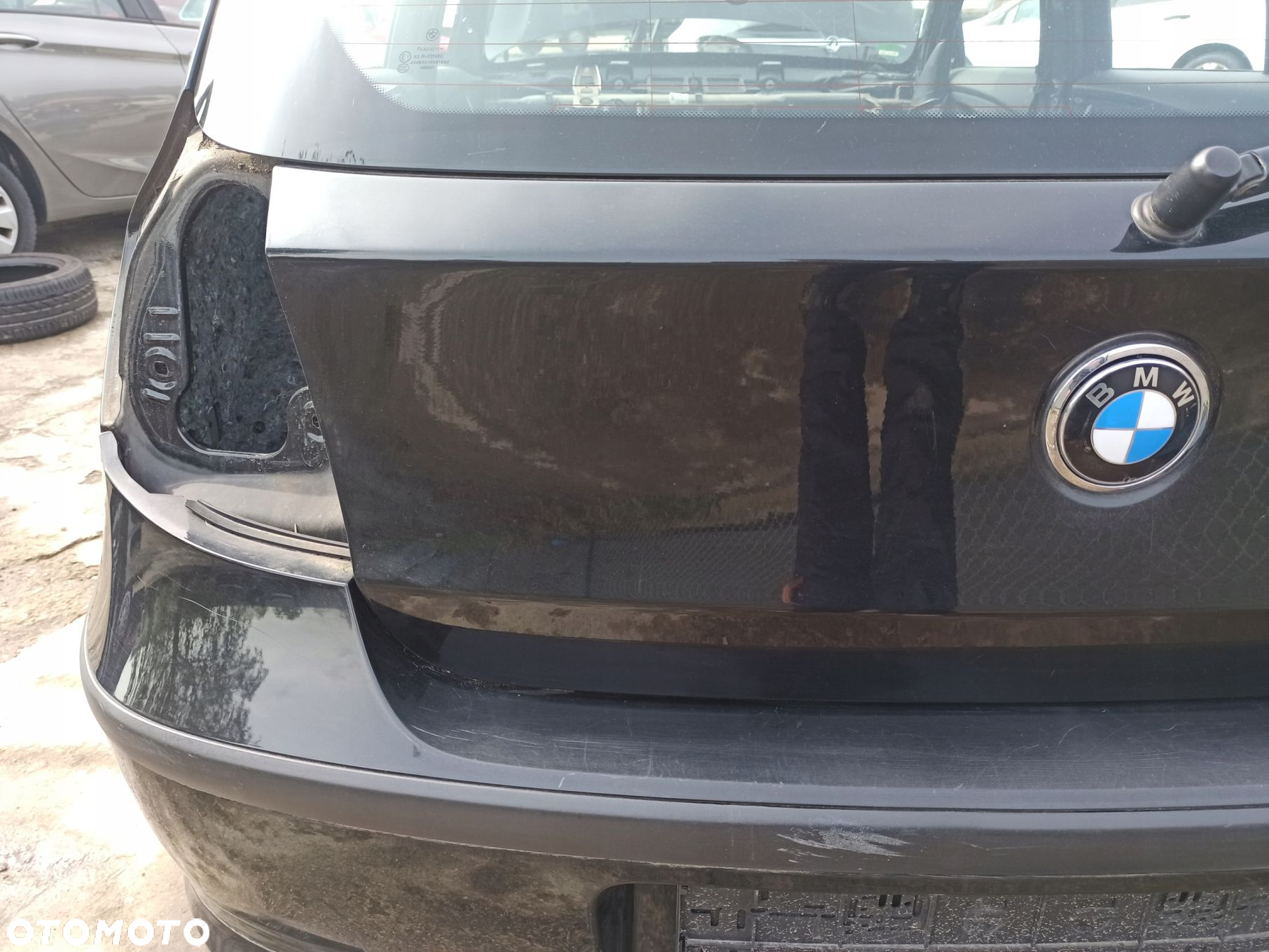 Klapa bagażnika kompletna BMW 1 E87 LIFT 475/9 BLACK SAPPHIRE 5D - 2