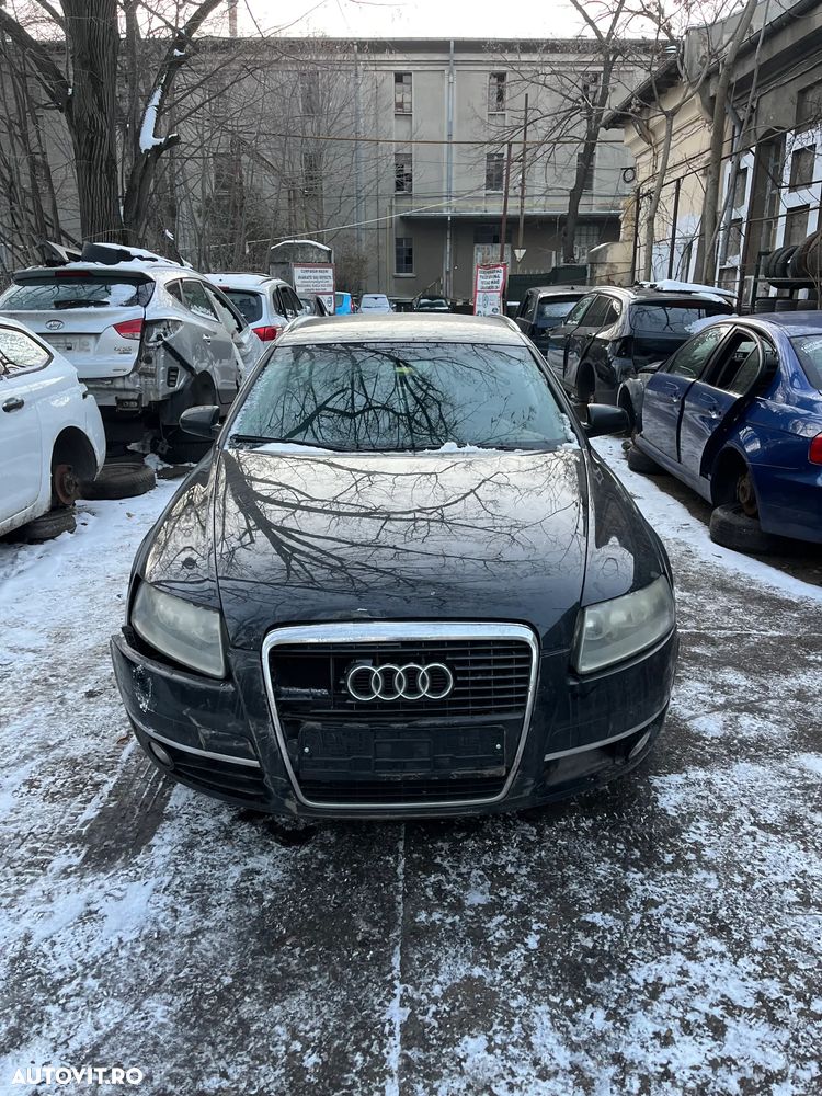 Dezmembrez Audi A6 C6 4F break 2007 negru 2.0 BRE manual BLB LZ9Y - 2