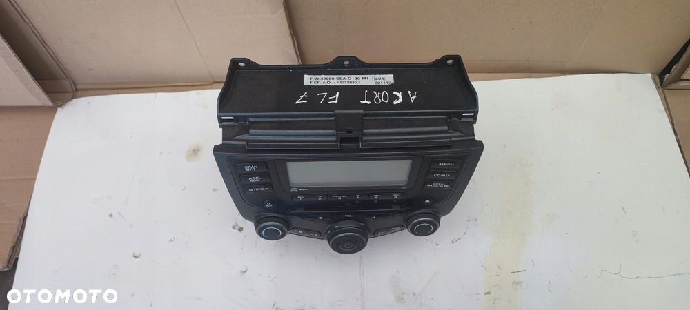 HONDA ACCORD VII LIFT RADIO CD FABRYCZNE RG726RO KOMPLETNE - 3