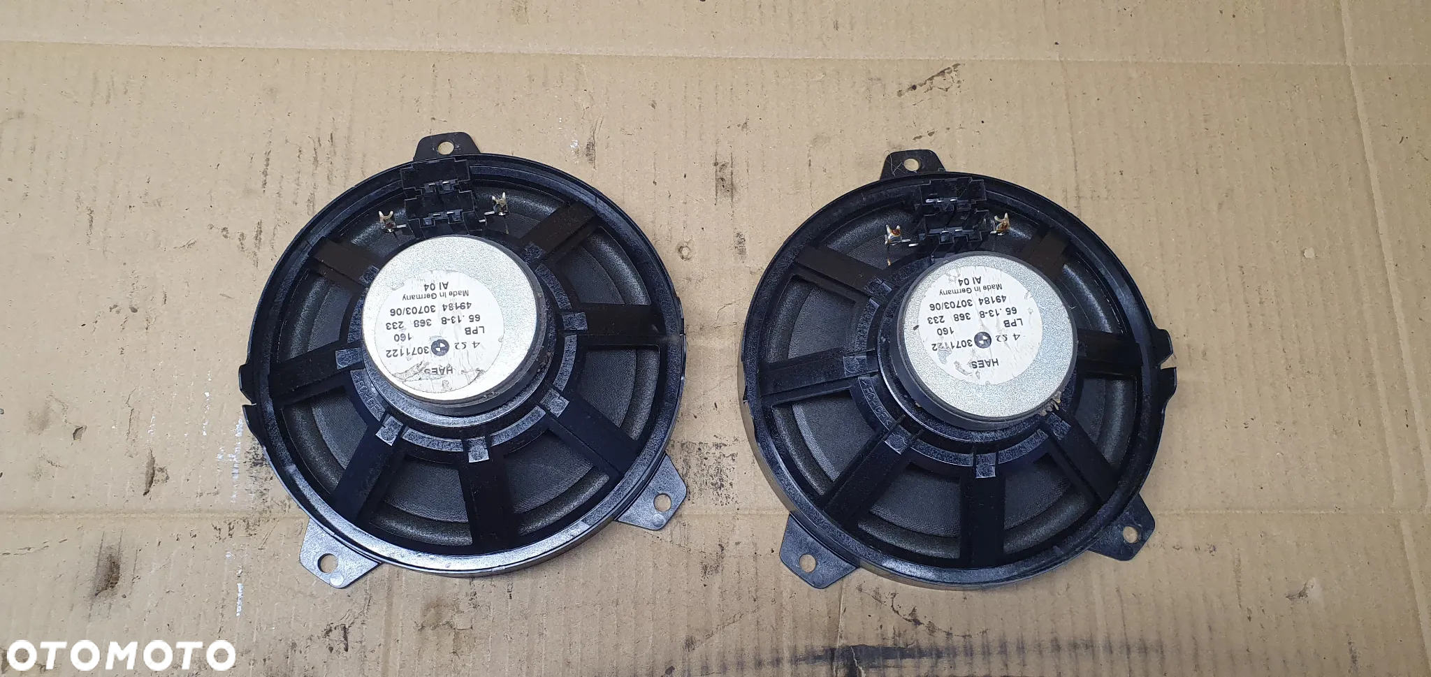 Głośnik drzwi prawy lewy przód BMW 3 E46 8368233 - 3