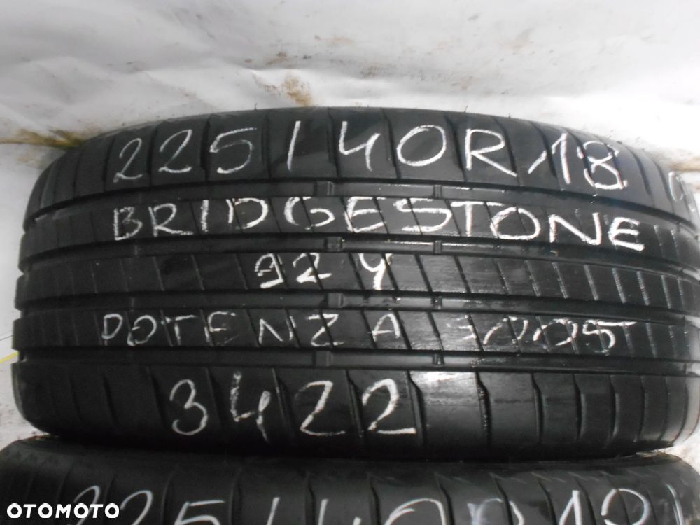 OPONY 225/40R18 BRIDGESTONE POTENZA S005  DOT 3422 / 0921 8MM - 4