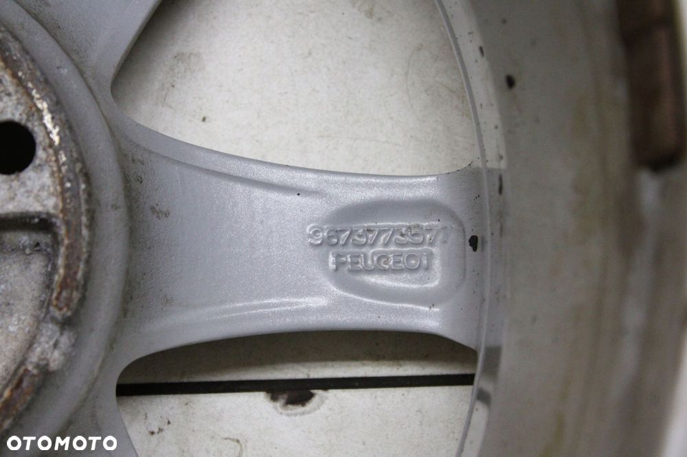 FELGI ALUMINIOWE ALUFELGI PEUGEOT 15'' 4X108 6J ET23 9673773577 - 11